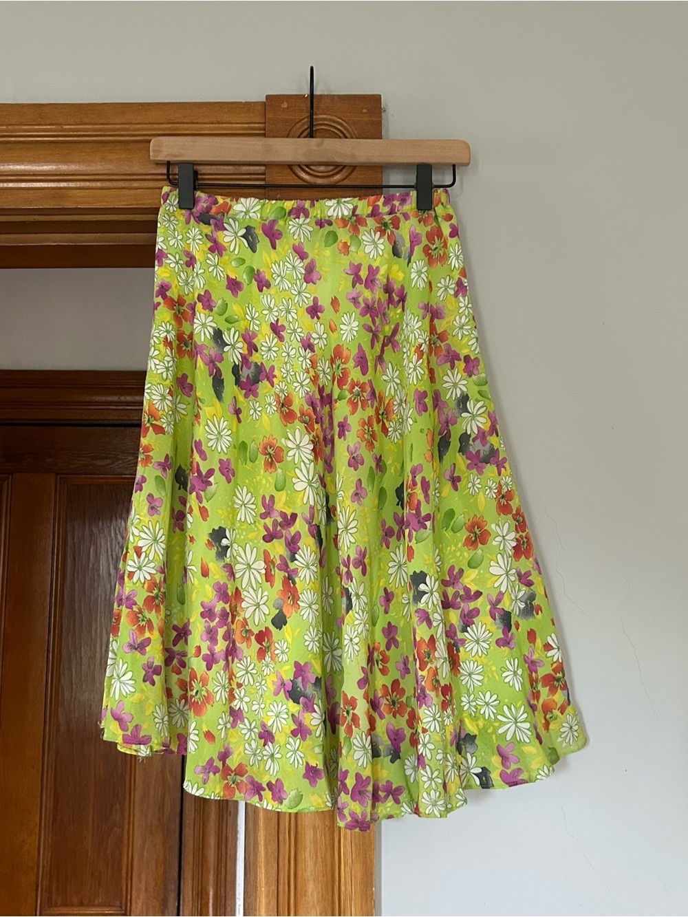 Salaam 90’s Inspired Flowy Floral Mini Skirt
